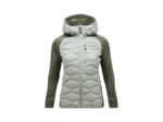 W Helium down hybrid hood jacket