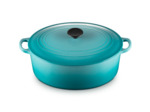 Classic Cast Iron Oval Casserole