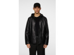 Hadley Leather Hoody Jacket FMLW12775 9999