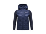 W Helium down hybrid hood jacket