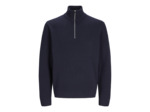 Knit with zipper