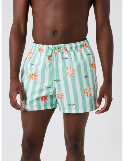 BORG PRINT SWIM SHORTS