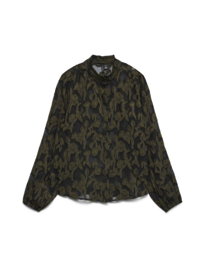 Regular Fit China Collar Long Sleeves (L/S)