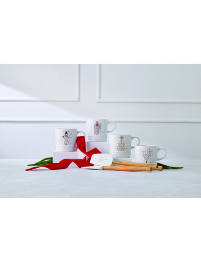 Kivikeraaminen joulumuki