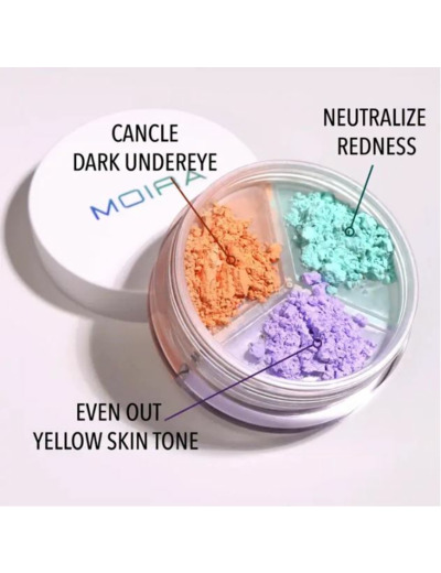MOIRA Set & Correct Loose Setting Powder 006 Medium Neutralizer