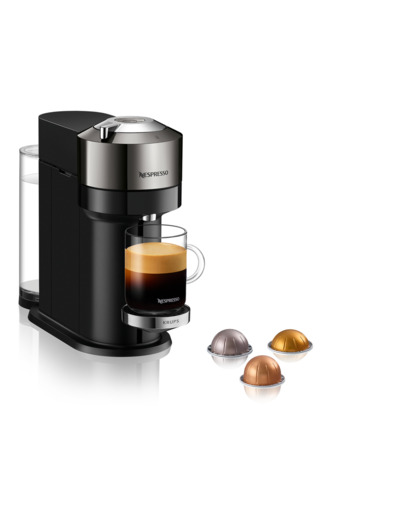 Vertuo Next Deluxe, 1,1 l., chrome