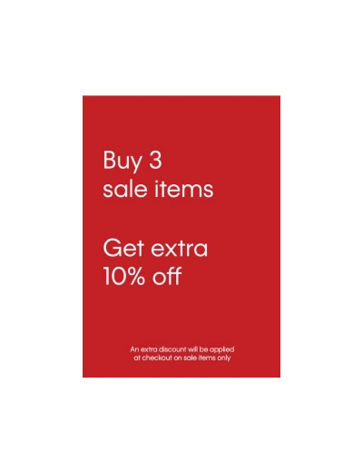 Sale: Extra 10% on all sale items