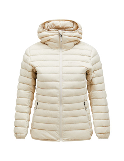 W Down hood jacket