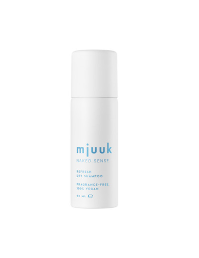 MJUUK NAKED SENSE FRAGRANCE-FREE REFRESH DRY SHAMPOO 50ML