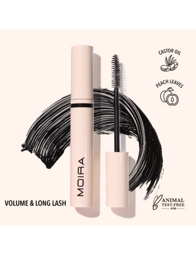 MOIRA Volume & Long Lash Mascara 001