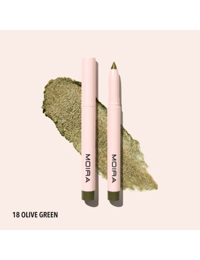 MOIRA At Glance Stick Shadow 018 Olive Green