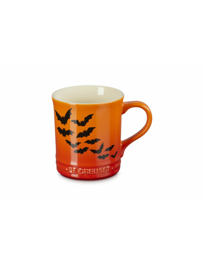 Halloween Coffee Mug with Bats