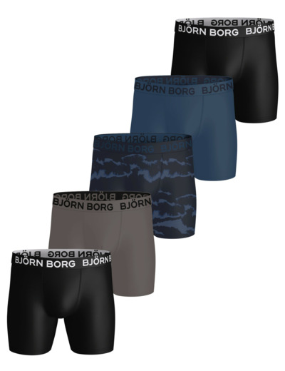 SPORTS MICROFIBER BOXER 5p