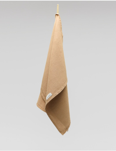 BALMUIR, Sisilia-pellavakeittiöpyyhe, 50x70cm, camel