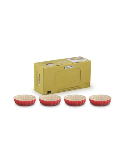 Le Creuset Pienet Piirakkavuoat 4 kpl/pkt
