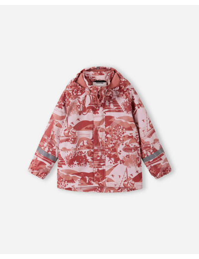 Lasten fleecevuorellinen sadetakki Koski