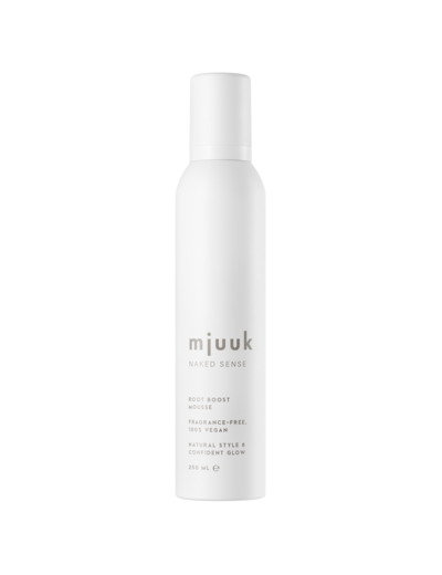 MJUUK NAKED SENSE FRAGRANCE-FREE ROOT BOOST MOUSSE 250ML