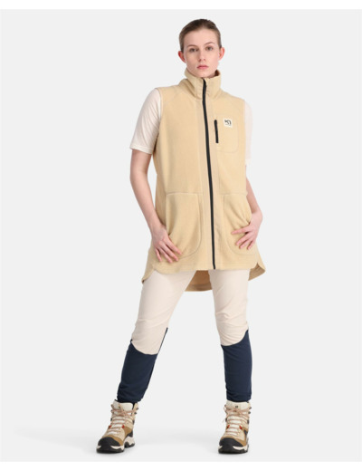 Sanne Pile Vest Long