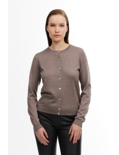 BMuir, Ellen-neuletakki, XS-XL, smoke