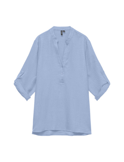 Loose Fit V-Neck 3/4 Sleeves (3/4)