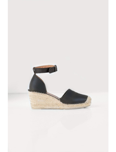 BMuir, Palma-espadrillot midi-korolla, 36-41, musta