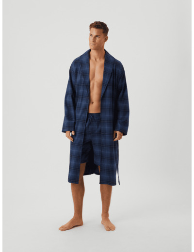 CORE FLANNEL ROBE