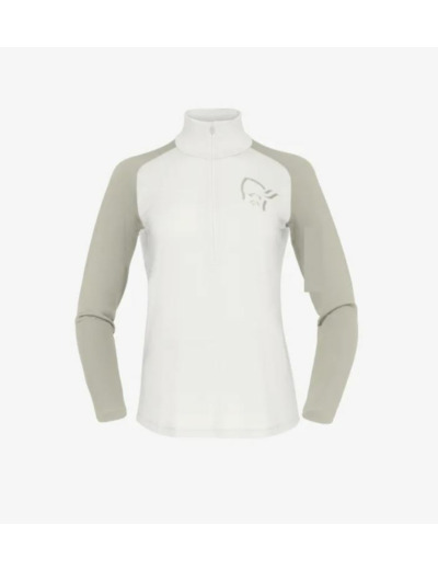 femund pureUll Zip Neck (W)