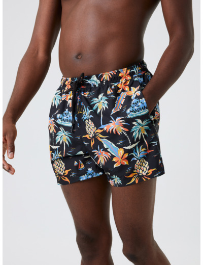 BORG PRINT SWIM SHORTS