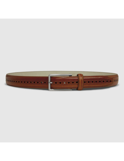 ECCO FORMAL BROGUE BELT L