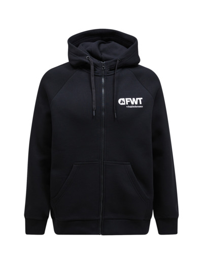 FWT logo zip hood