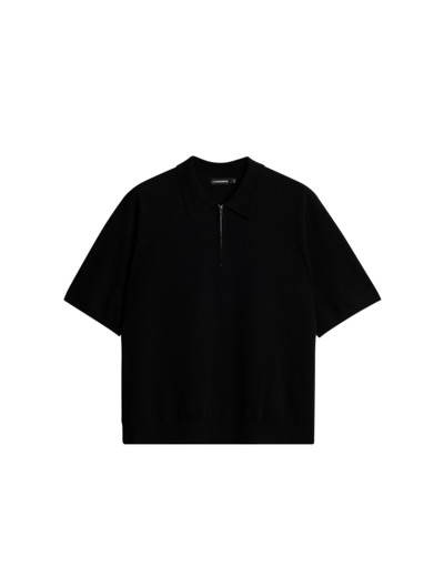 Tyler Quarter Zip Knit Polo FMKW12669 9999