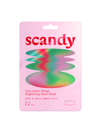 Scandy Glow Game: Strong Brightening Sheet Mask 1 pc