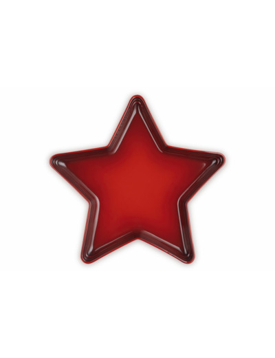 Stoneware Star Platter