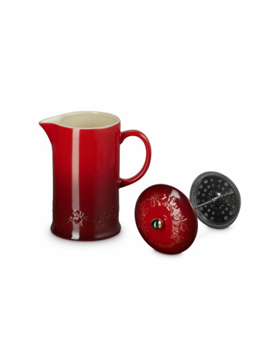 Stoneware Holly Cafetiere