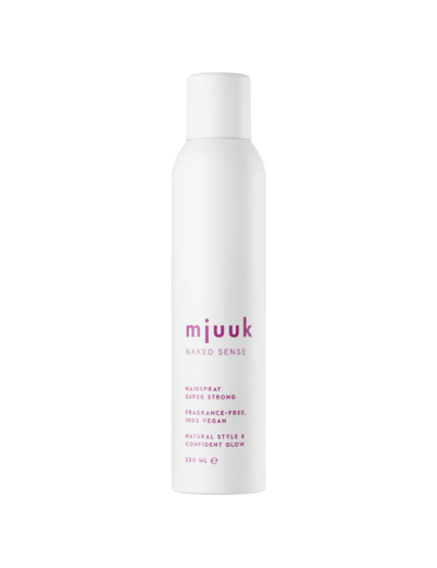 MJUUK NAKED SENSE FRAGRANCE-FREE HAIRSPRAY STRONG 250ML