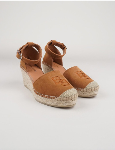 BMuir, Palma-mokkaespadrillot midi-korolla, 36-41, tan
