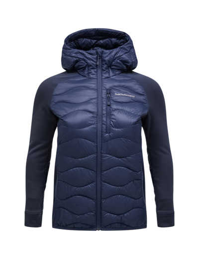 W Helium down hybrid hood jacket