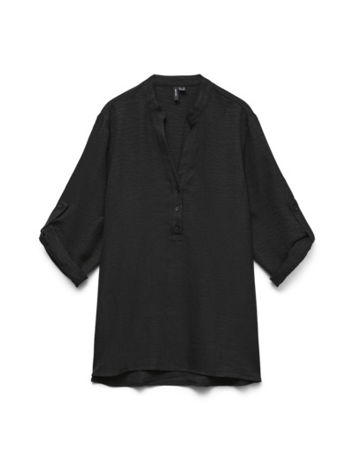 Loose Fit V-Neck 3/4 Sleeves (3/4)