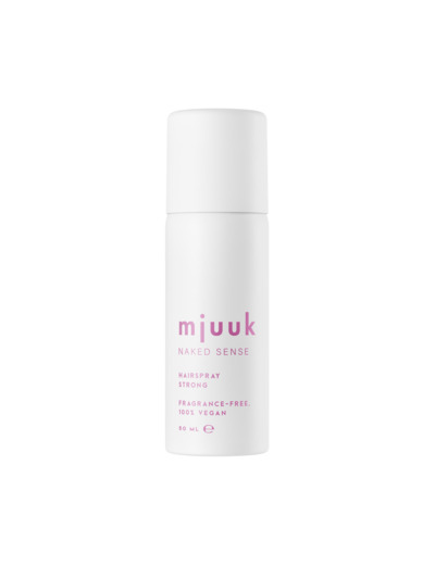 MJUUK NAKED SENSE FRAGRANCE-FREE HAIRSPRAY STRONG 50ML