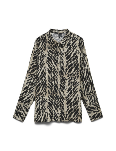 Loose Fit Shirt Collar Long Sleeves (L/S)